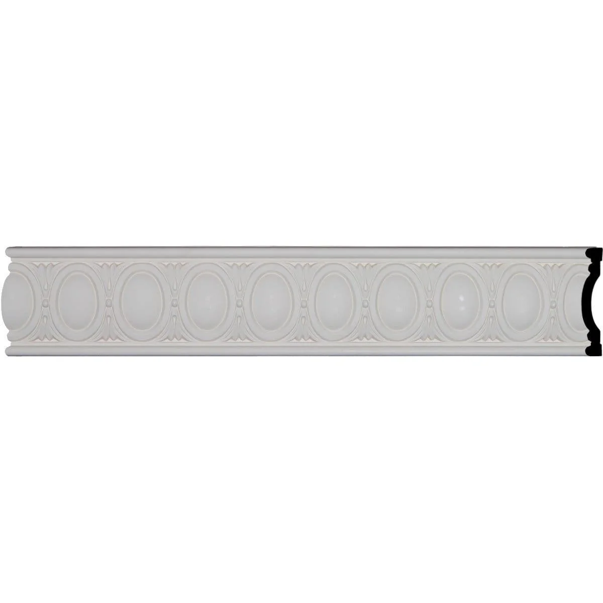 Egg & Dart Chair Rail (3 1/4" Repeat), 5 5/8"H x 1 1/8"D x 94 1/2"L