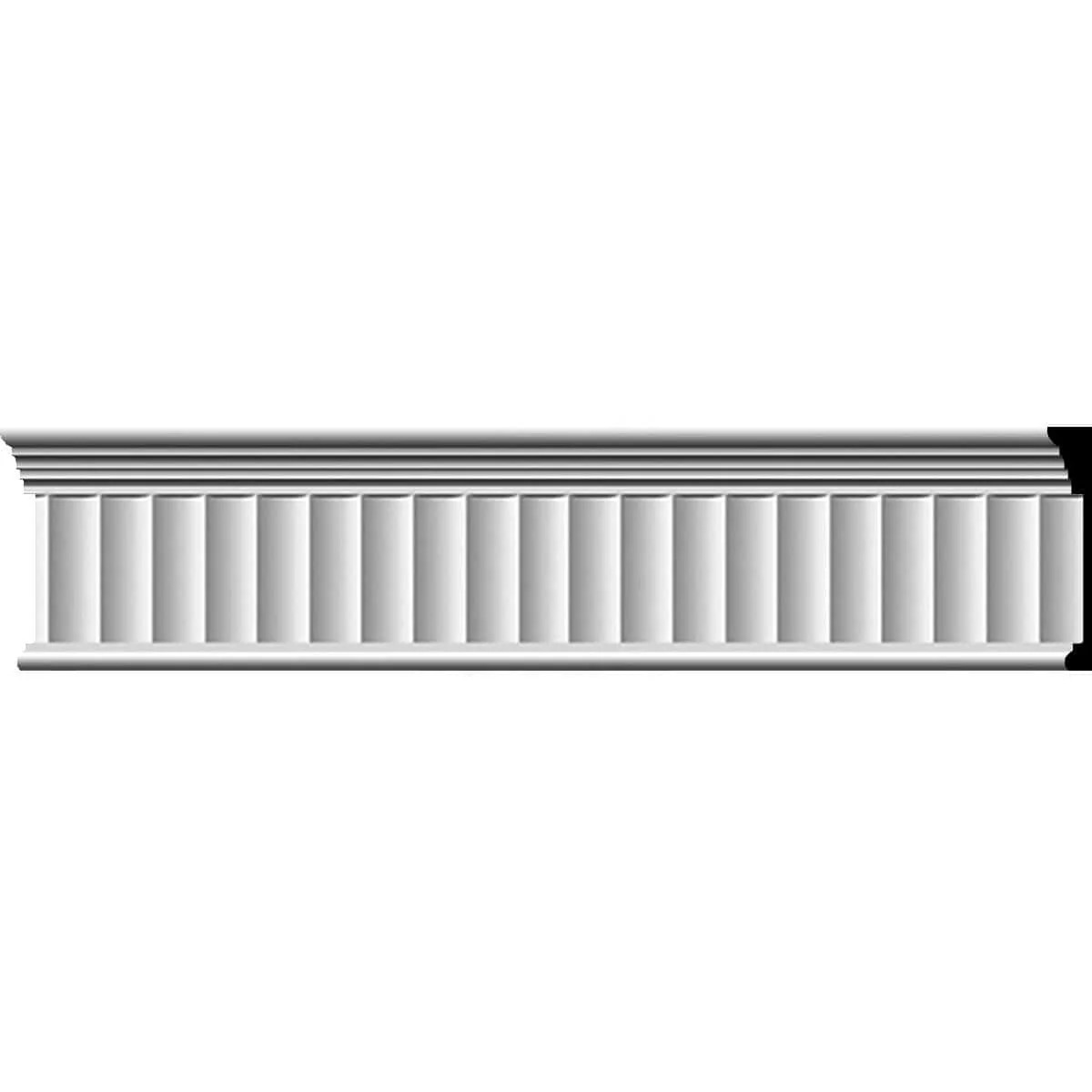 Elsinor Fluted Frieze, 7 3/4"H x 1"P x 94 1/2"L