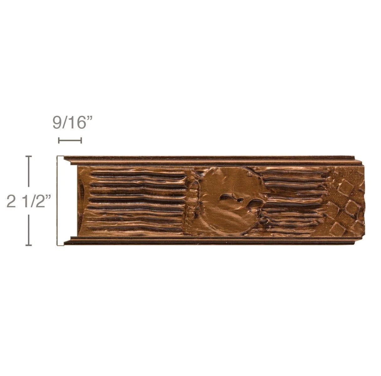 Emergent, 2 1/2"w x 9/16", (repeat 24")