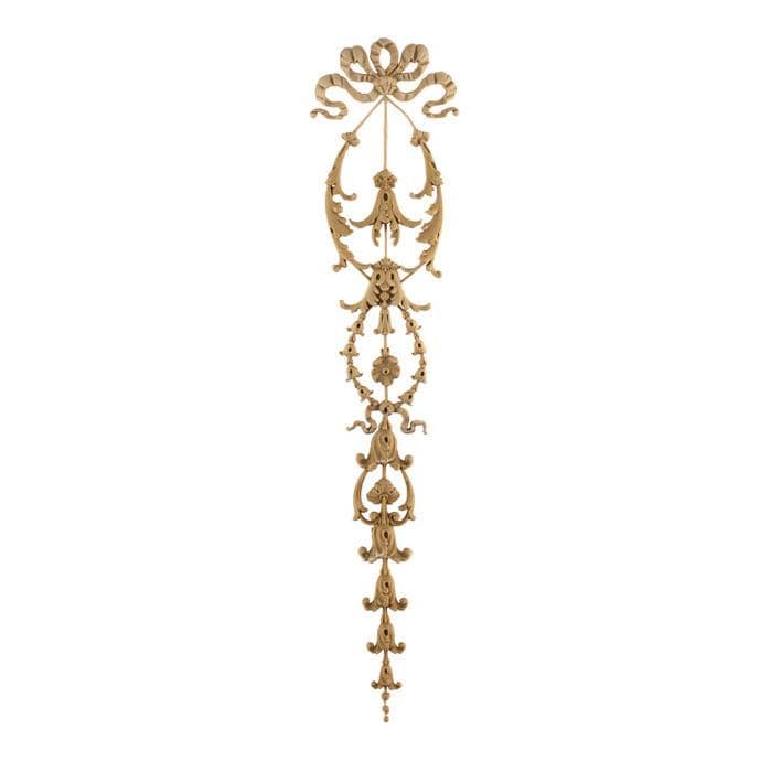 Empire Vertical Design Onlay, 4 3/4"w x 23"h x 5/8"d, Made To Order, Minimum Order Amount $300