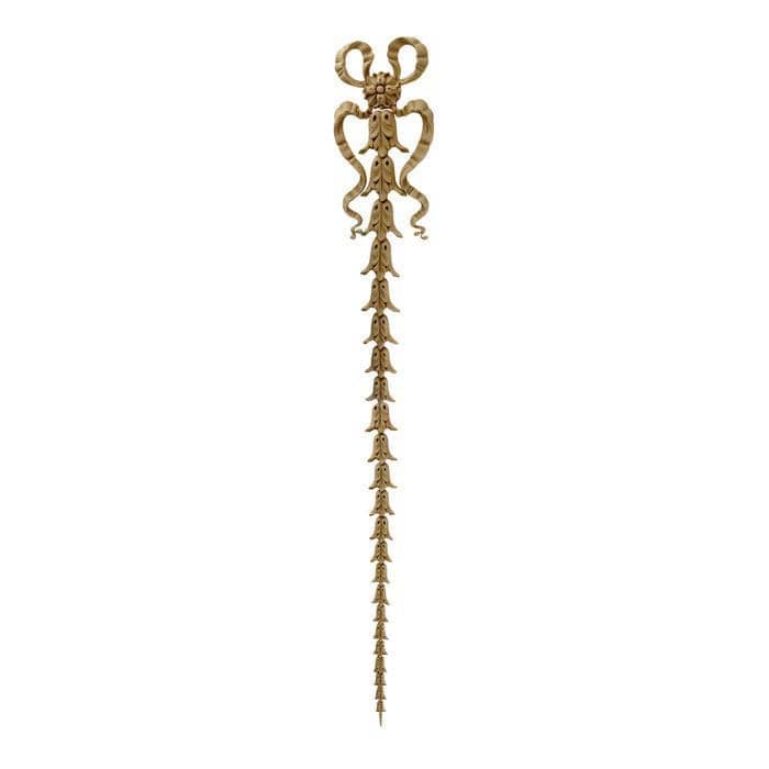Empire Vertical Design Onlay, 4 3/4"w x 31"h x 1/2"d, Made To Order, Minimum Order Amount $300