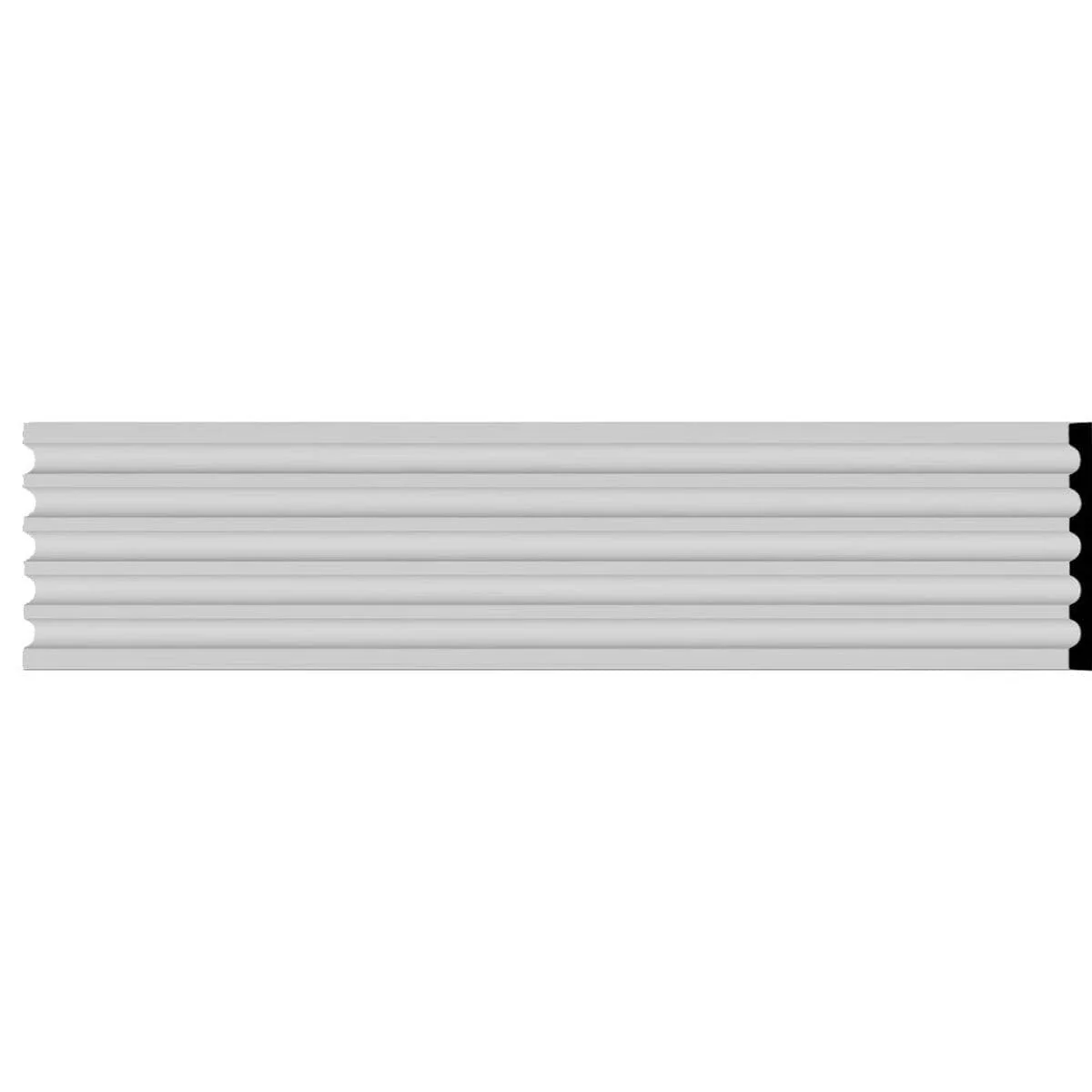 Fluted Casing, 12 5/8"W x 78 3/4"H x 1 1/8"D