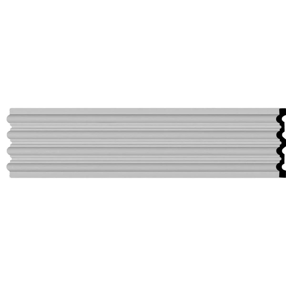 Fluted Casing, 7 7/8"W x 94 1/2"H x 1 1/8"D