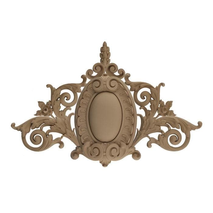 French Renaissance Cartouche, 37"w x 24"h x 1 5/8"d, Made To Order, Minimum Order Amount $300