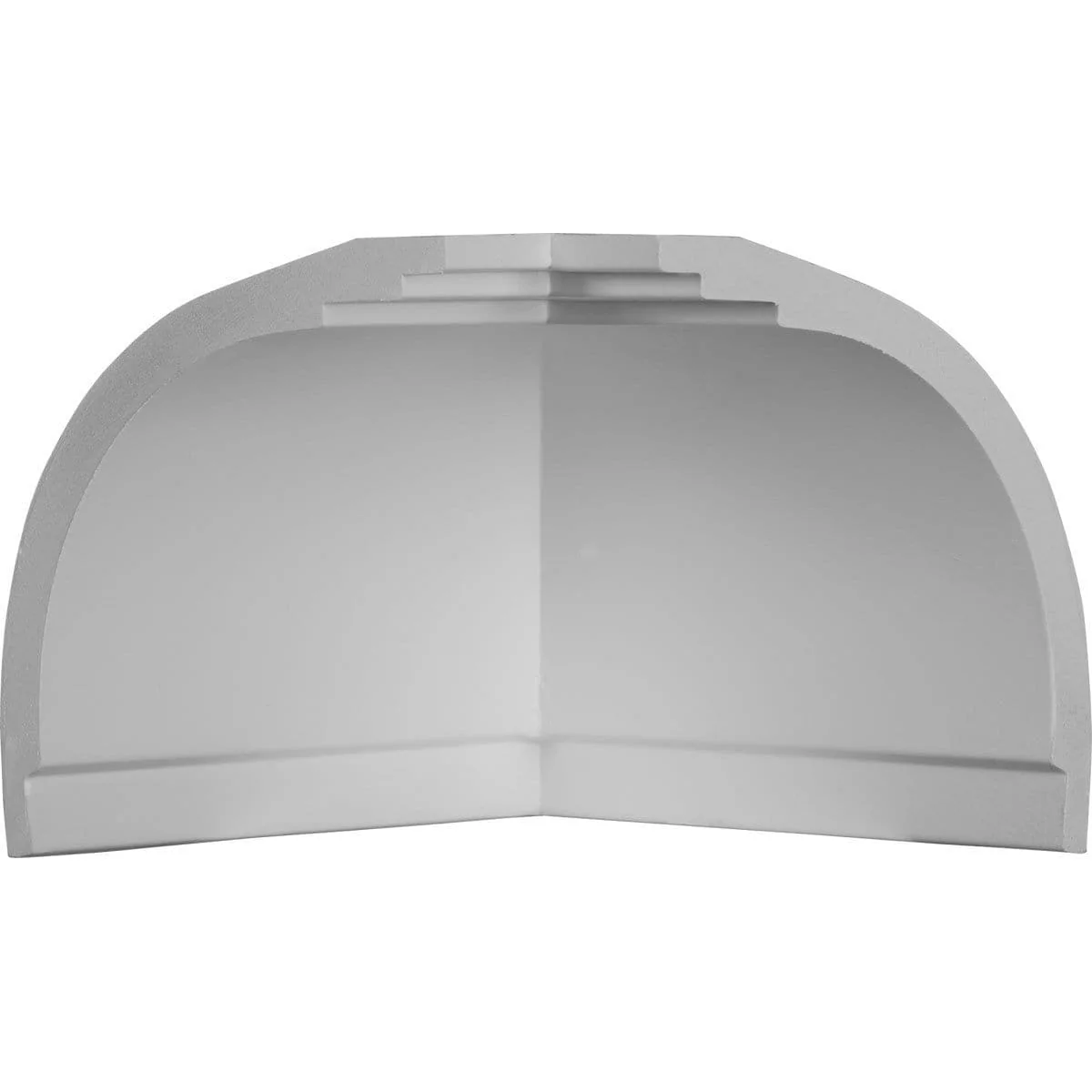 Inside Corner for Moulding CM1018-D, 4 3/4"P x 4 1/4"H