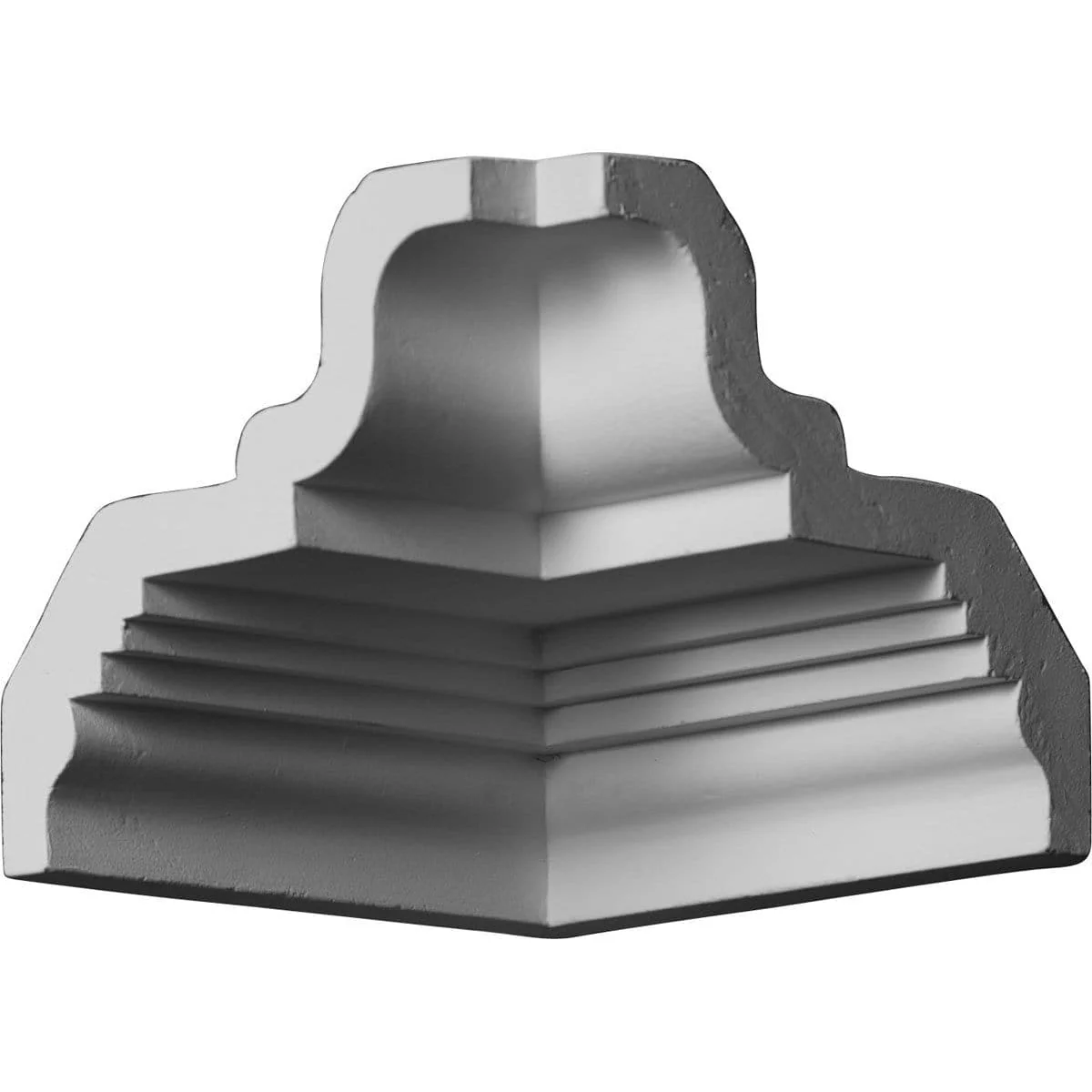Inside Corner for Moulding CM1020-E, 4 1/2"P x 3 7/8"H