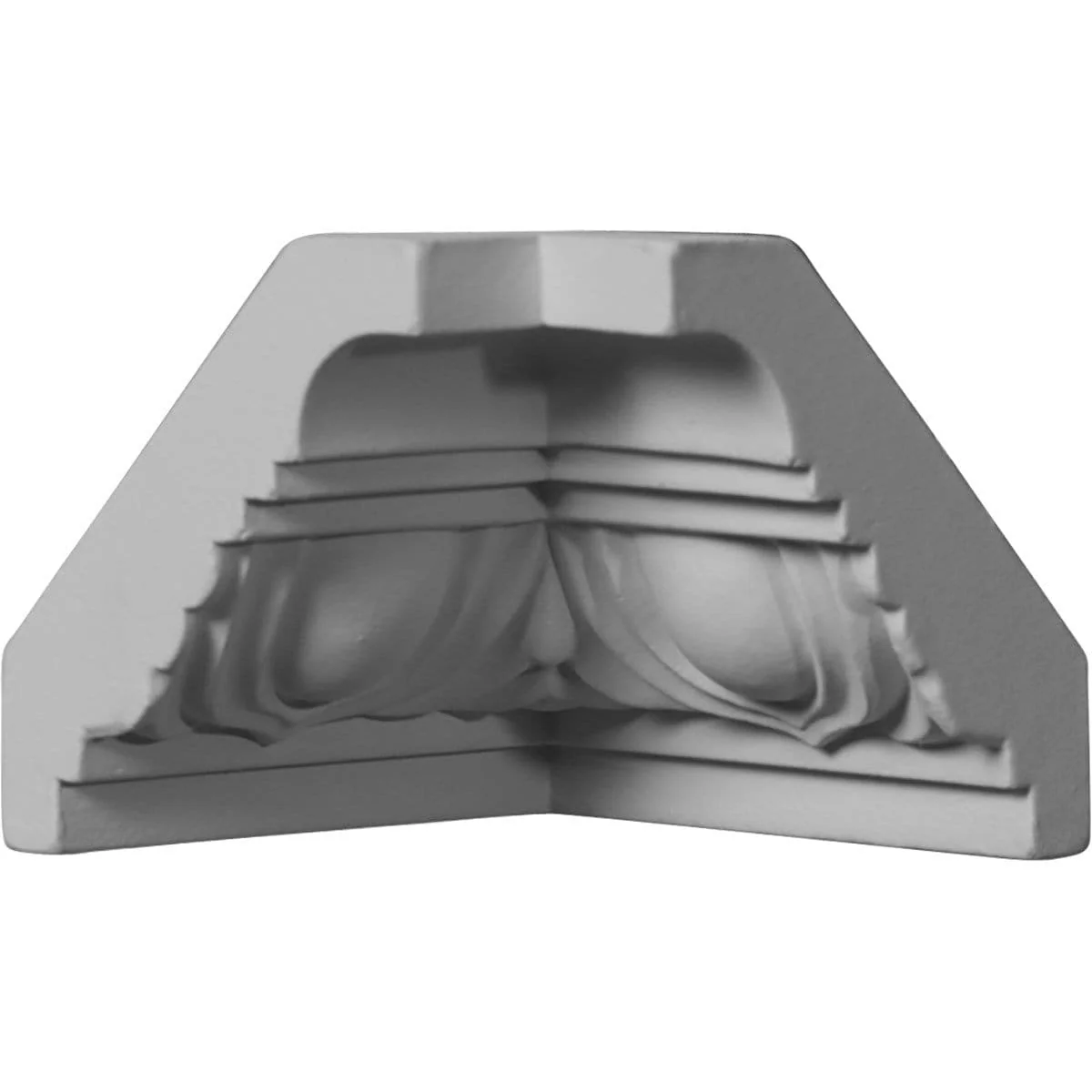 Inside Corner for Moulding CM1044-A, 2 1/8"P x 2 1/8"H