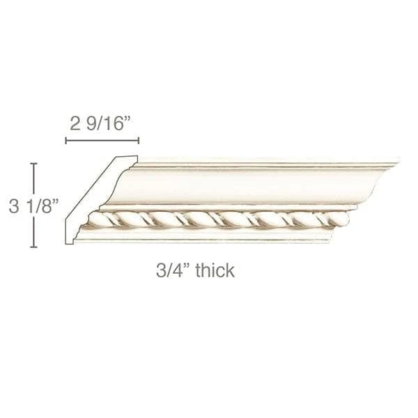 Large Rope, 4''w x 3/4''d