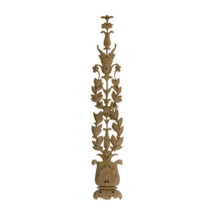Louis XVI Floral Drop, 6 1/4"w x 34"h x 5/16"d, Made To Order, Minimum Order Amount $300