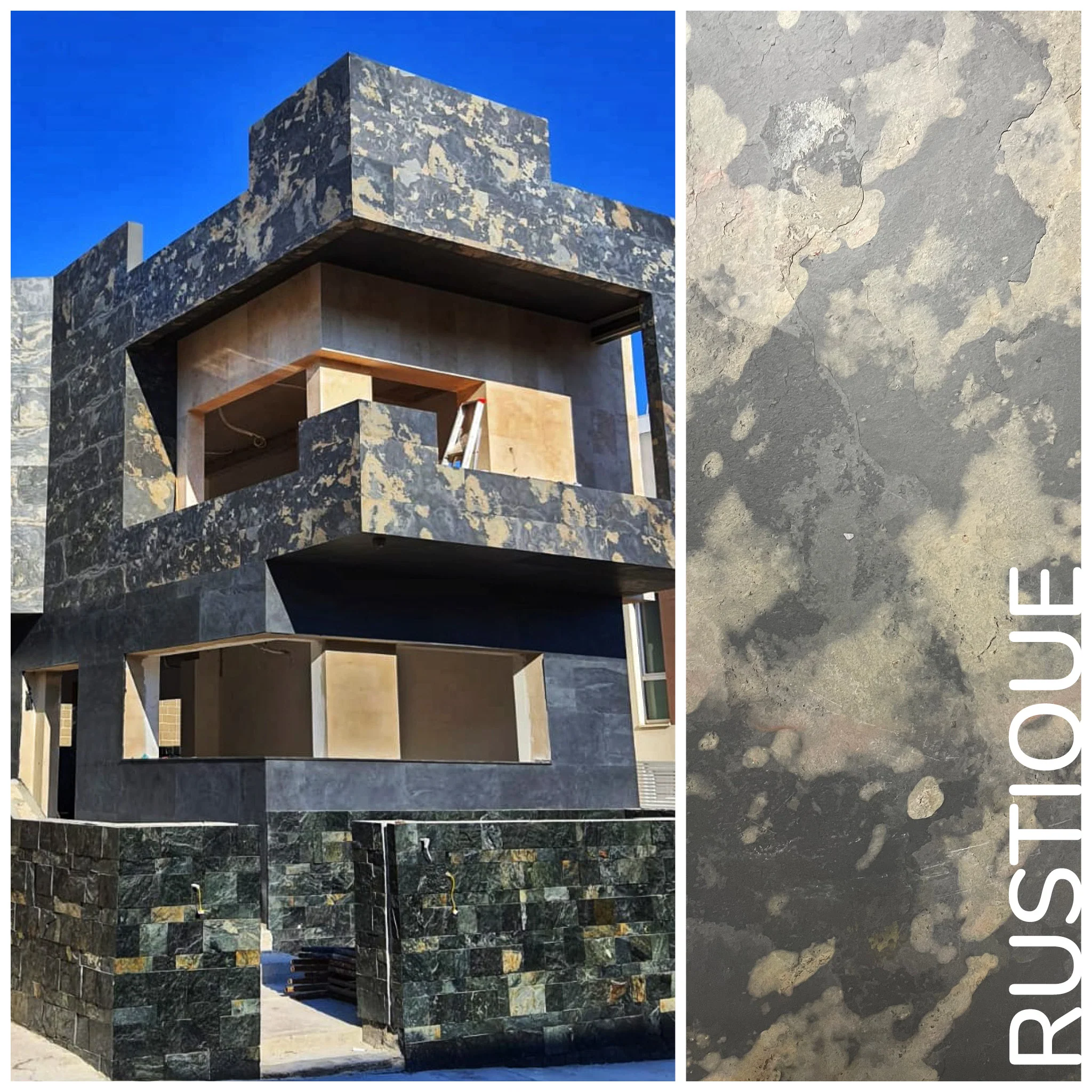 Rustique, Natural Slate Veneer - 24" W x 48" L - Sold By Panel - Image 6