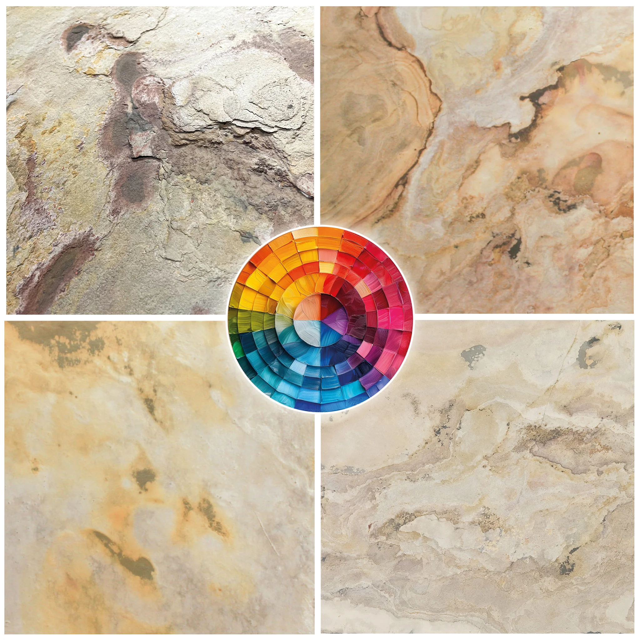 Translucent Falling Leaves, Natural Slate Veneer - Sample Sheet (11" L x 4" W) - Image 4