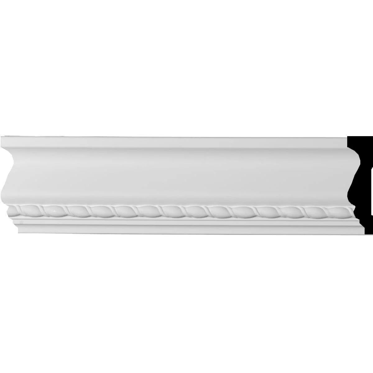 Maria Chair Rail Moulding, 3 1/8"H x 3/4"P x 94 1/2"L