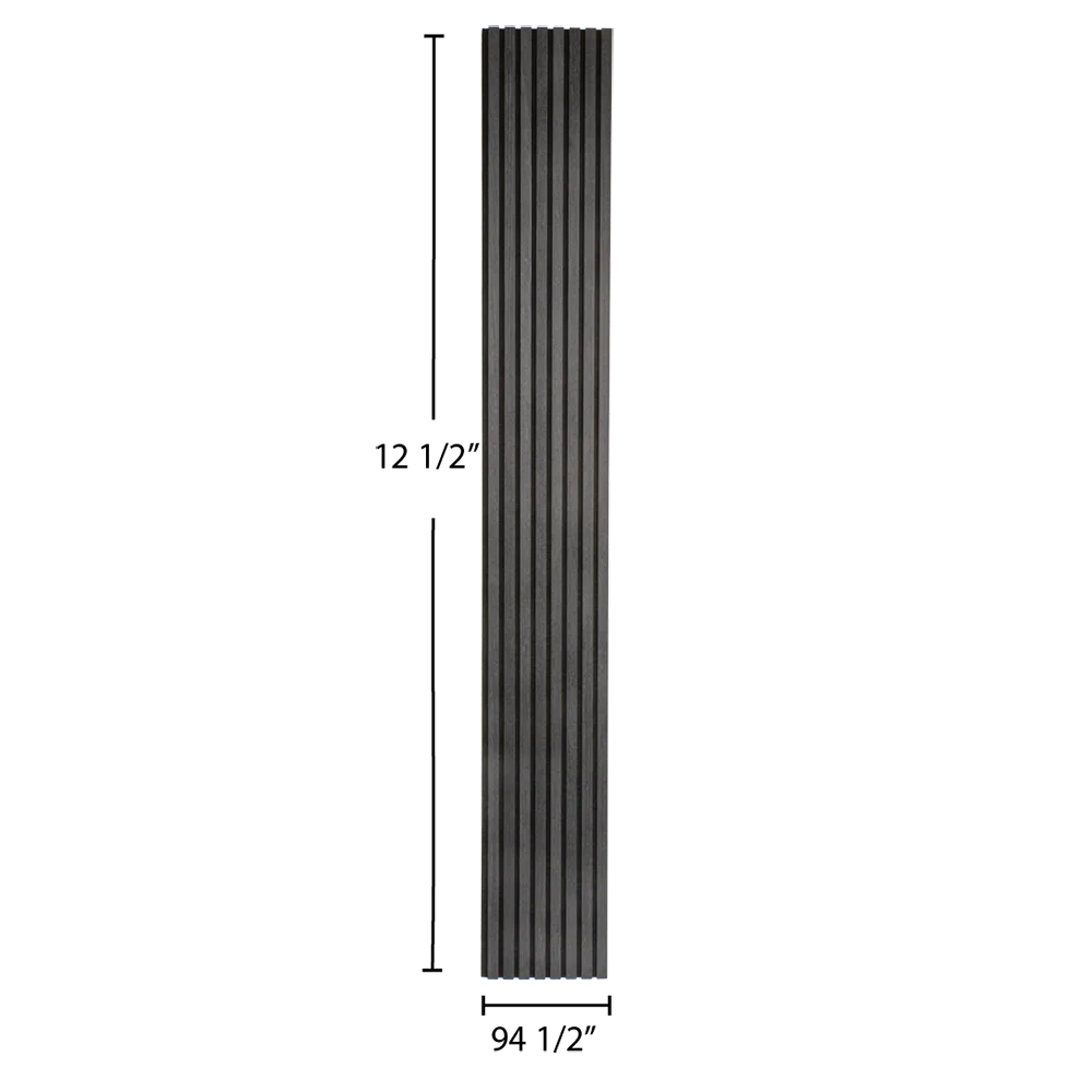 Matte Black Oak Acoustic Panel - Harmony Series - Image 2