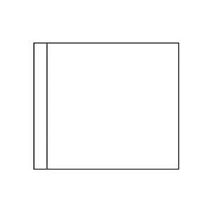 MDF, 3/4" x 7 1/4", 8' Primed Ultralite, MDF