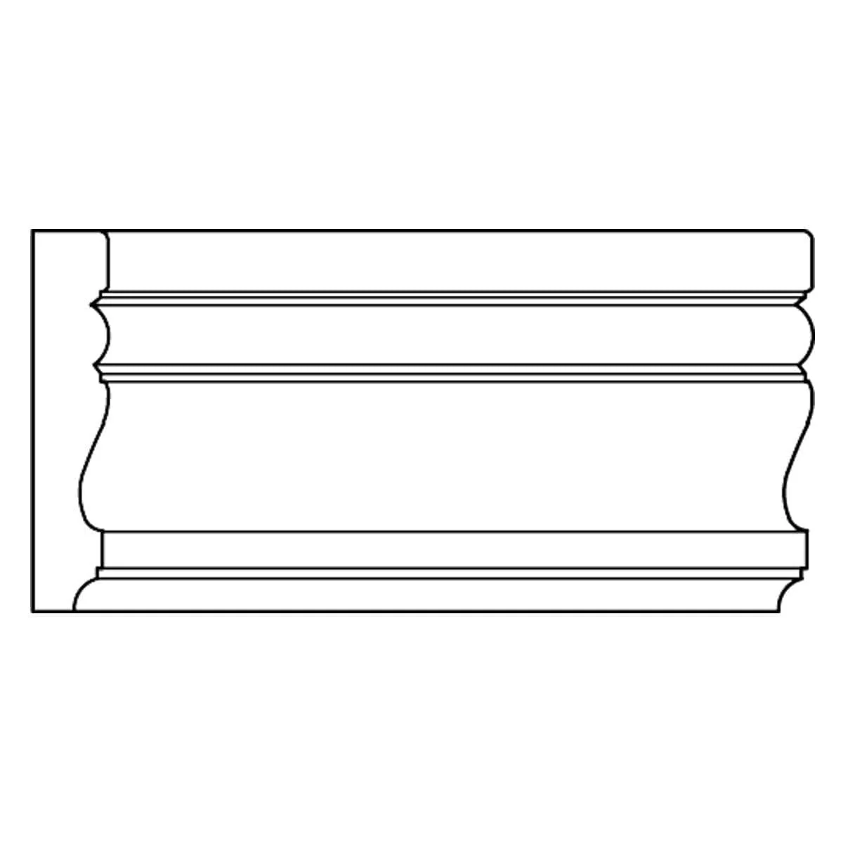 Case, 3 1/4'' x 5/8'', Resin
