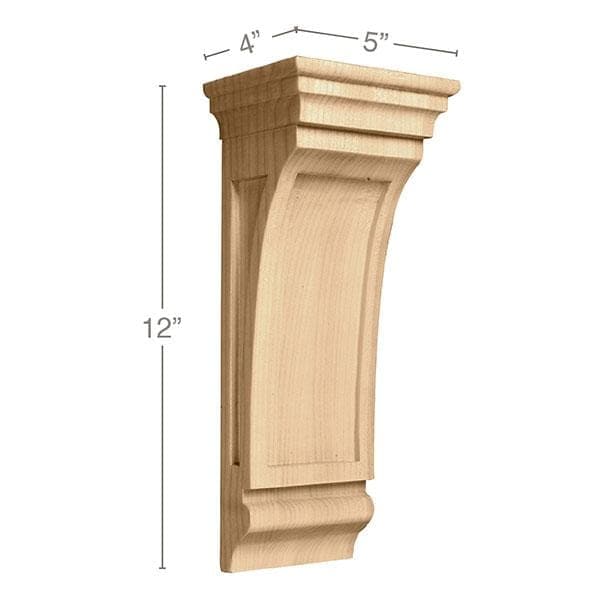 Medium Mission Corbel, 5''w x 12''h x 4''d