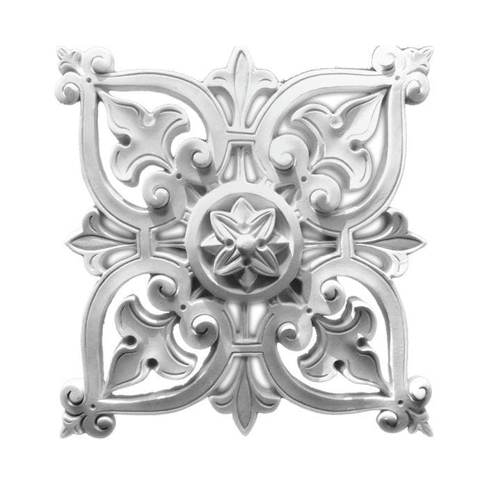 Moorish Medallion, Plaster, 10 1/2"w x 10 1/2"h x 1 3/8"d, Made To Order