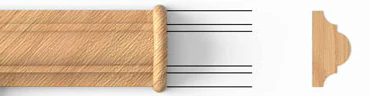 Panel Mould, 7/16" X 7/8", Sold Per Linear Foot - Image 3