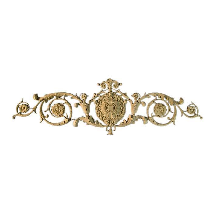 Renaissance Cartouche, 48 1/2"w x 15"h x 1/2"d, Made To Order, Minimum Order Amount $300
