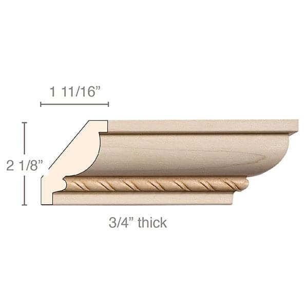 Rope, 2 3/4''w x 3/4''d