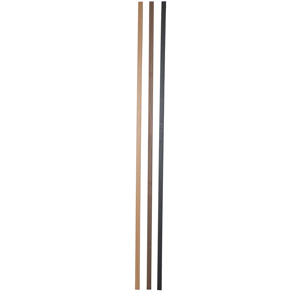 Silver Gray Oak Acoustic Panel, Varnished 1" Wide Slats - Harmony Series - Sold 2 Panels Per Carton - Image 6
