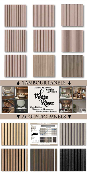 Tambour & Acoustic Wood Panels Display -  All packaged & delivered for just $325! - Image 2