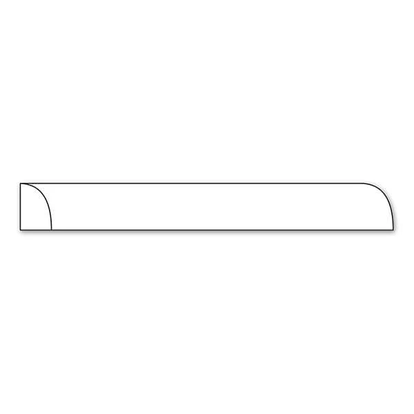 Traditional Base Shoe, 3/4''w x 1/2''d