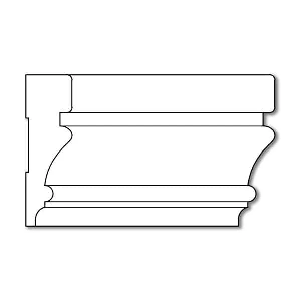 Traditional Casing, 3 1/2''w x 1 1/16''d