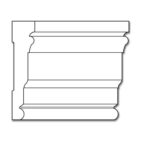 Traditional Casing, 4 1/2''w x 1 1/16''d