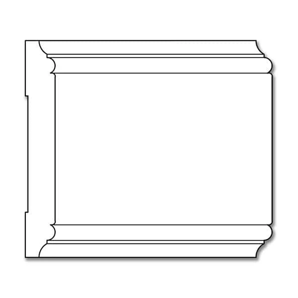 Traditional Chair Rail, 5''w x 11/16''d