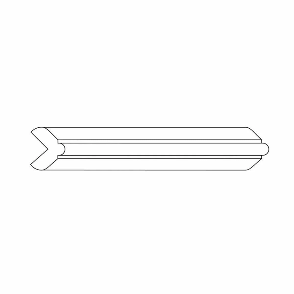 Traditional Corner, 13/16''w x 13/16''d, (lips 5/8")