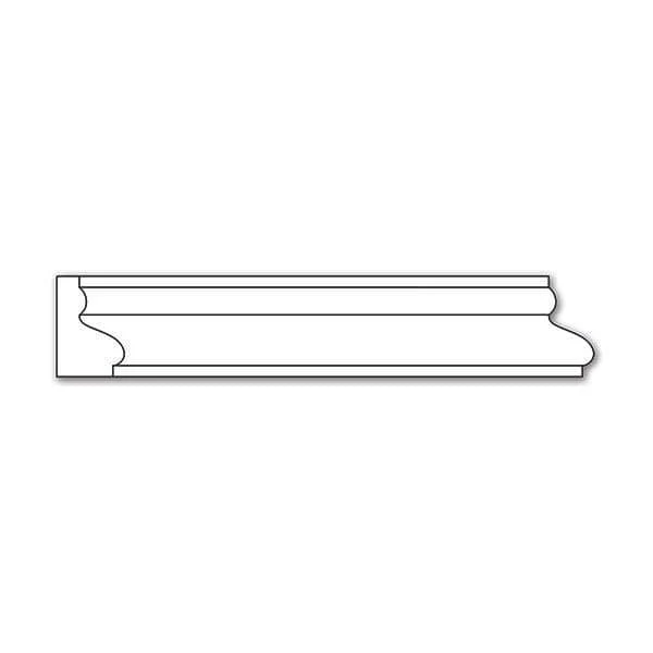 Traditional Panel Moulding, 1 1/8''w x 3/4''d