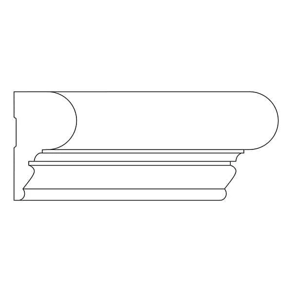 Traditional Panel Moulding, 2 1/2'' x 1 1/2''