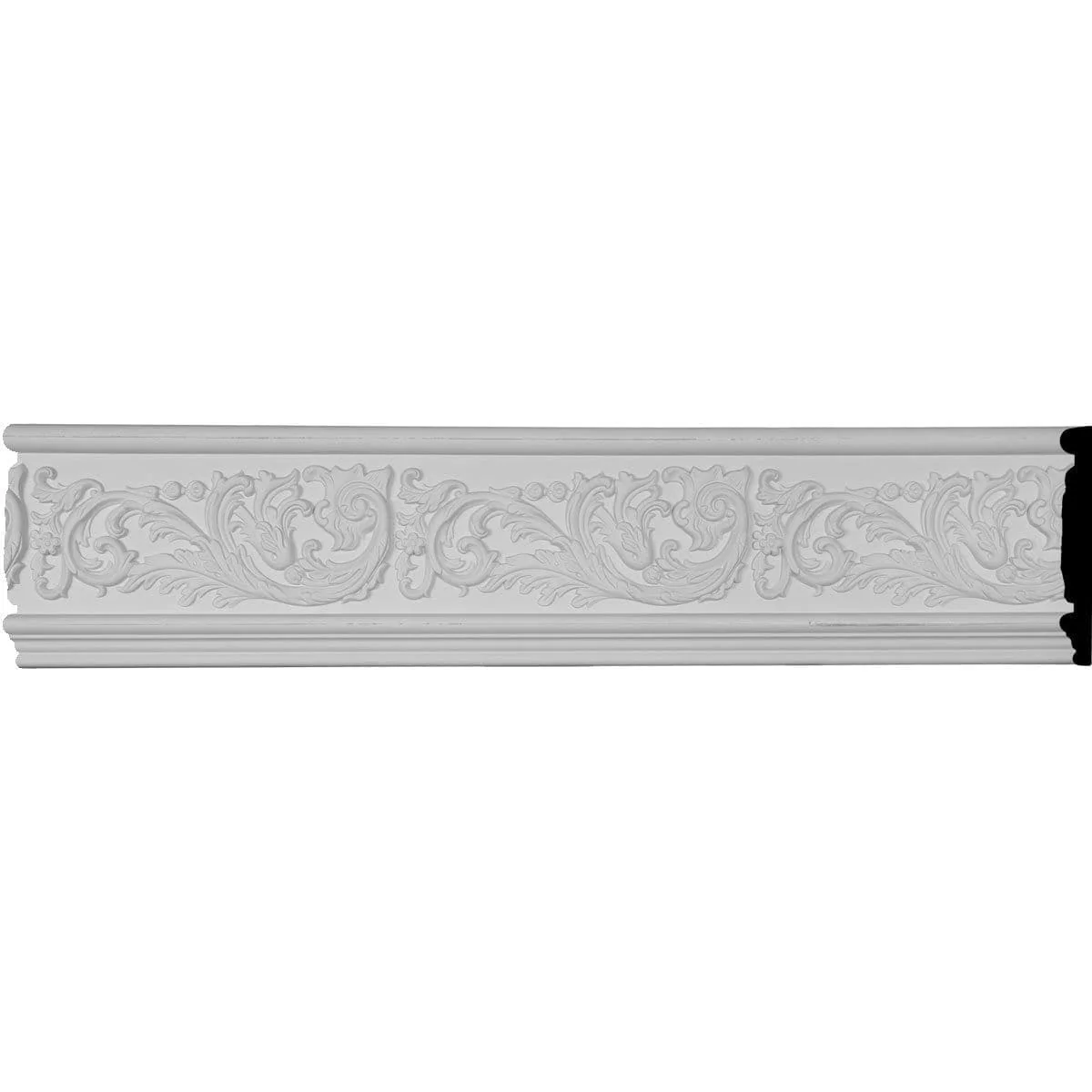 Tyrone Scroll & Flowers Frieze, 7"H x 1"P x 94 1/2"L